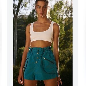 Free People Off The Grid Solid Shorts